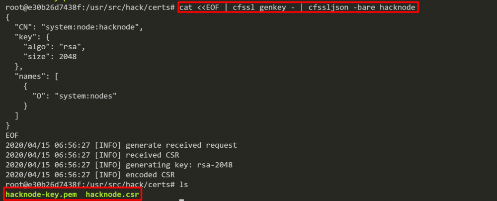 generate-csr-for-hacknode